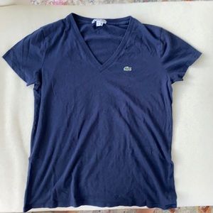 Lacoste navy V Neck